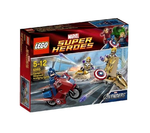 Image of LEGO Marvel Super Heroes 6865 Captain America's Avenging Cycle