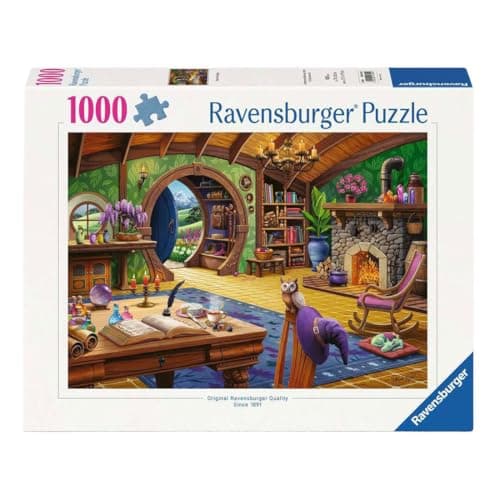 Image of Ravensburger Charmed Cottage 1000 Piece Jigsaw Puzzles for Adults and Kids Age 12 Years Up