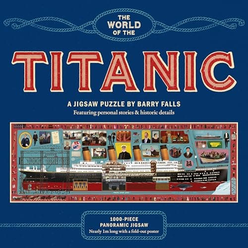 Image of The World of the Titanic a 1000-piece Jigsaw Puzzle: A Puzzle by Barry Falls