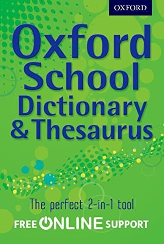 Image of Oxford School Dictionary & Thesaurus by Oxford Dictionary (May 3, 2012) Paperback