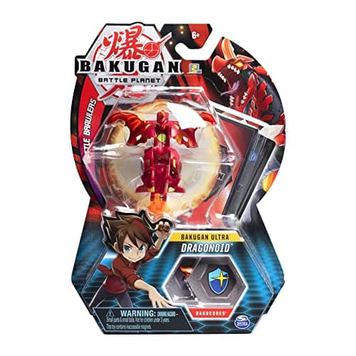 Image of BAKUGAN 8cm Ultra Action Figure and Trading Card - Dragonoid