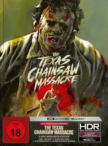 Image of The Texas Chainsaw Massacre - Mediabook - Cover A (4K Ultra HD+Blu-ray+2 Bonus-Blu-ray)