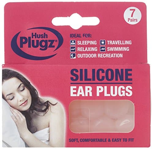 Image of Hush Plugz Silicone Earplugs x 3 packs