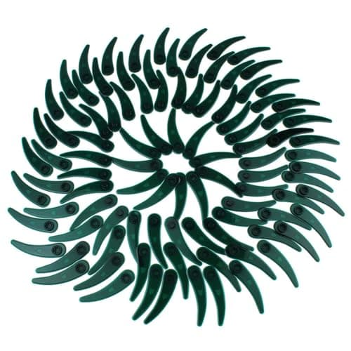 Image of 100Pcs Grass Strimmer Trimmer Blades for Bosch ART 23-18LI ART23-10.8Li ART 26-18LI ART 26-18LI+ EasyGrassCut 12-23 EasyGrassCut 12-230 UniversalGrassCut 18-26 UniversalGrassCut 18-260