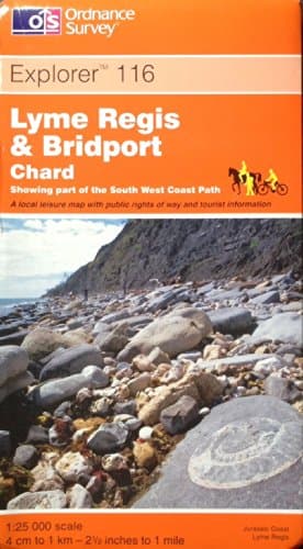 Image of Lyme Regis and Bridport: Sheet 116 (Explorer Maps)