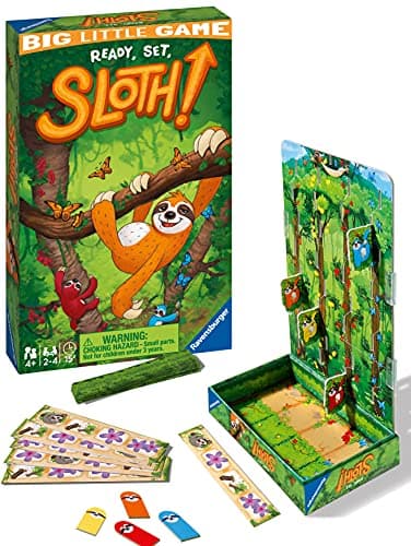 Image of Ravensburger Ready Steady Sloth Travel Game