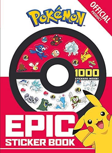 Image of The Official Pokémon Epic Sticker Book