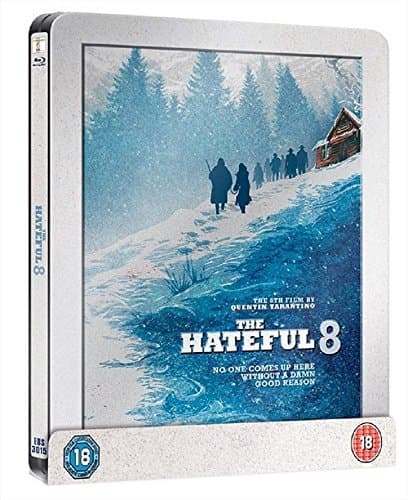 Image of The Hateful Eight 8 2016 Uk Exclusive Limited Edition Steelbook Blu-ray