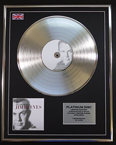 Image of JIM REEVES/LTD EDITION CD PLATINUM DISC/THE VERY BEST OF