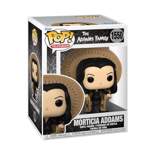 Image of Funko Pop! Premium: AFC– Morticia Addams In Chair - Addams Family Classic TV - Collectable Vinyl Figure - Gift Idea - Official Merchandise - Toys for Kids & Adults - TV Fans