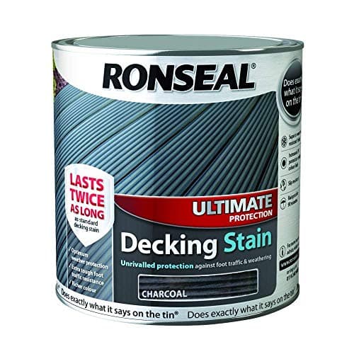 Image of Ronseal RSLUDSC25L 2.5L Ultimate Protection Decking Stain - Charcoal