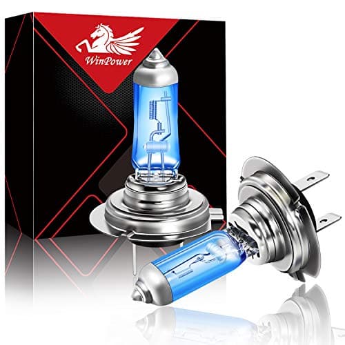 Image of WinPower - 24V H7 Halogen Bulbs - 70W Super Bright Ultra White Headlight Bulb 5000K for Lorry/Truck PX26d, 2 Lamps