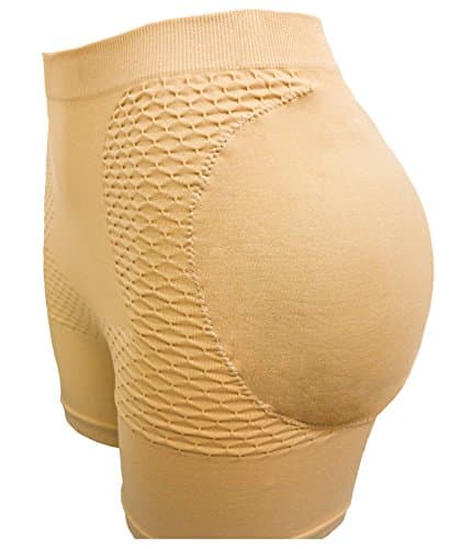 Image of CeesyJuly Women's Shapewear Buttocks Hip Enhancement Booty Lifter Panties (Nude, S-M)