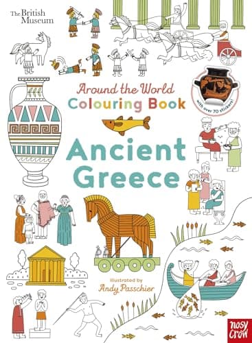 Image of British Museum: Around the World Colouring: Ancient Greece