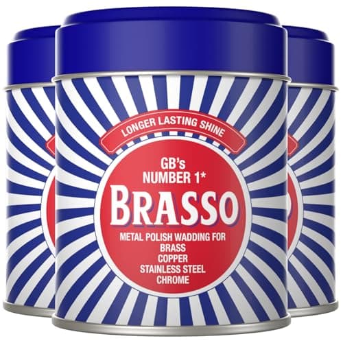 Image of Brasso Metal Polish Wadding 75 g - Pack of 3