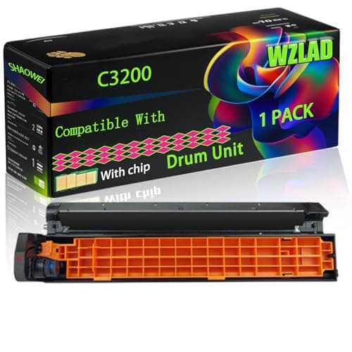 Image of C3200 Compatible for Okidata OKI Drum Unit with Chip C3200 C3200N Printers, High Yield Value Pack Black Consumables Multi-Pack Remanufactured Compatible (1 Pack Magenta)