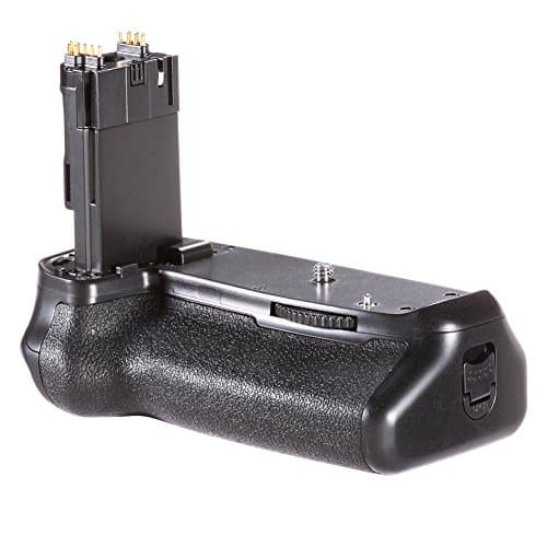 Image of NEEWER Battery Grip (Replacement for BG-E14), Vertical Grip with Shutter/Function Buttons, Powered By LP-E6 Battery or 6 PCS AA Batteries for Canon EOS 90D 80D 70D DSLR Camera (Batteries Not Included)