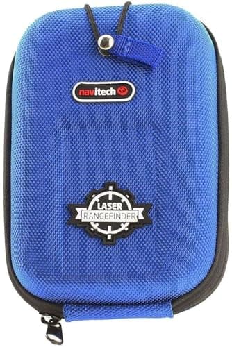 Image of Navitech Blue EVA Hard Case/Rangefinder Cover Compatible With Ben Sayers LX1000 Laser Golf Rangefinder
