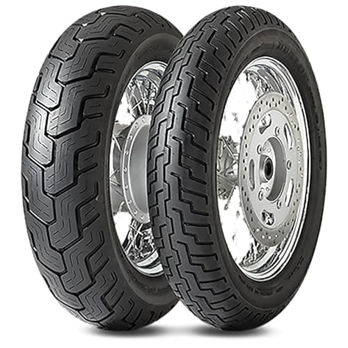 Image of Dunlop D404-180/70/R15 76H - A/A/70dB - Motorcycle Tire
