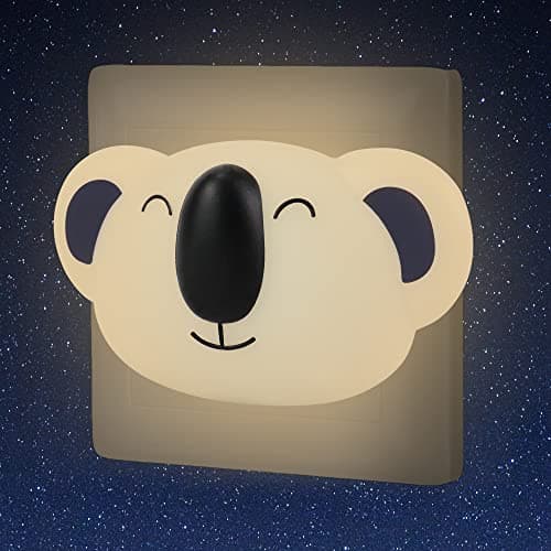 Image of Night Light Kids Plug in Wall with Auto Sensor Cute Koala Night Lamp for Baby Breastfeeding Newborn Essentials for Boys Nursery Mum to be Gifts
