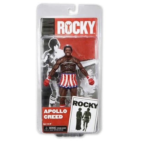 Image of NECA Rocky 7 Inch Series 1 Action Figure Apollo Creed PreFight by Rocky