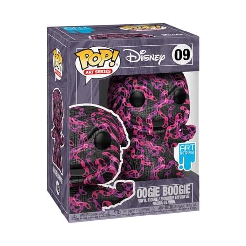 Image of Funko POP! Disney: the Nightmare Before Christmas-Oogie Boogie - (Artist's Series) With Case - Collectable Vinyl Figure - Includes Premium Plastic Protector Display Case - Gift Idea - Movies Fans