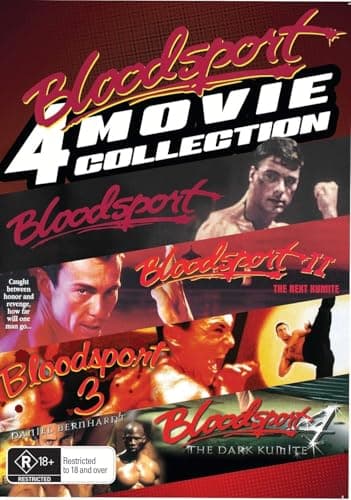 Image of Bloodsport 4 Movie Collection Boxset 1-4 The Next Kumit The Dark Kumit DVD