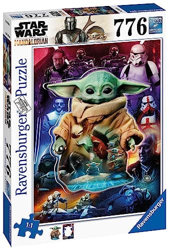 Image of Ravensburger Star Wars The Mandalorian: Grogu's Journey 776-Piece Large Format Jigsaw Puzzle for Adults - Every Piece Unique, Softclick Technology