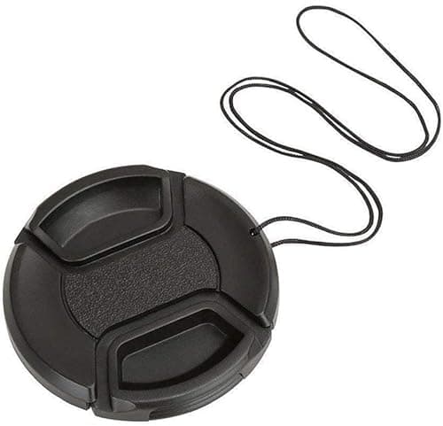 Image of 1pcs Universal Center Pinch Snap-on Front Lens Cap 40.5mm 46mm 49mm 52mm 58mm 62mm 67mm 72mm 77mm 82mm For Canon Nikon Sony Pentax Olympus Fuji Camera with String (49mm)