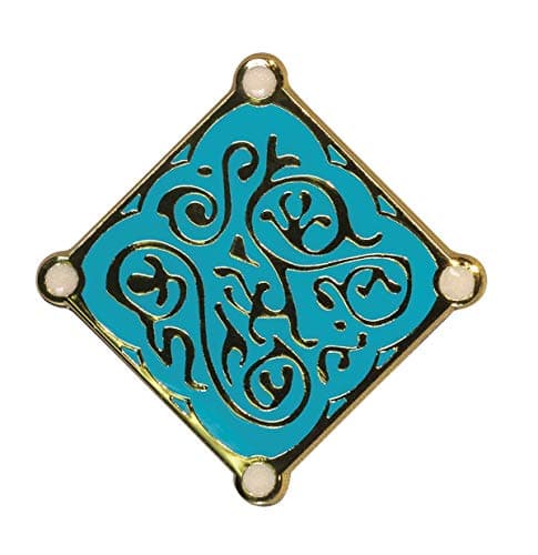 Image of Dark Horse Deluxe The Witcher 3: The Wild Hunt: Triss Medallion Enamel Pin, Multicolor