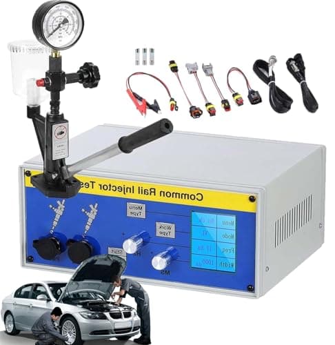 Image of Diesel Common Rail Injector Tester, Multifunction Testing Machine for Fuel System Repair and Nozzle Diagnostics