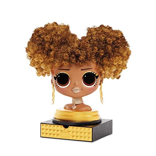 Image of LOL Surprise OMG Styling Head with Stick-on Hair for Endless Styles - 30 Surprises and Accessories - Royal Bee
