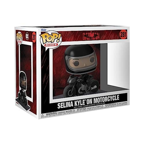 Image of Funko Pop! Ride Deluxe: - Catwoman - Batman - Collectable Vinyl Figure - Gift Idea - Official Merchandise - Toys for Kids & Adults - Movies Fans - Model Figure for Collectors and Display