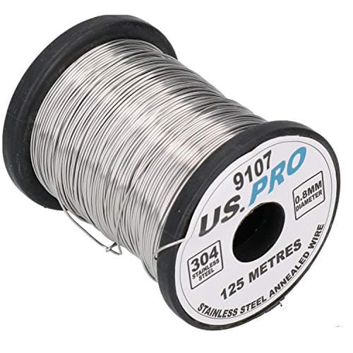 Image of AB Tools-US Pro Stainless Steel Lock Wire Lockwire Twist Safety Wire 0.8mm Approx 125 Metres