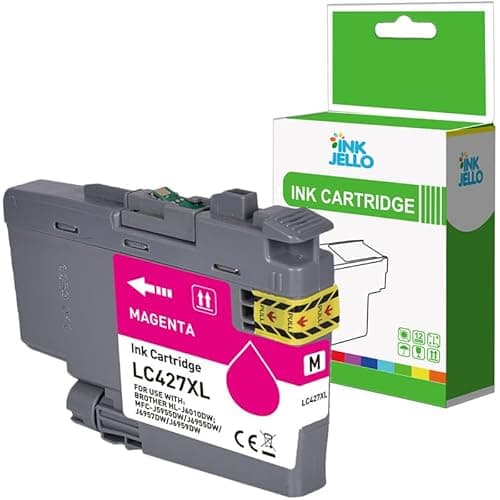 Image of Inkjello Compatible LC427XL Ink Cartridge Replacement For Brother HL-J6010DW MFC-J5955DW MFC-J6955DW MFC-J6957DW MFC-J6959DW Magenta Colour 5,000 pages (1-Pack)