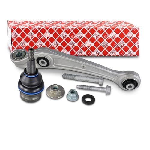 Image of febi bilstein 40412 Control Arm with bush, joint and additional parts, pack of one