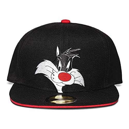 Image of SPACE JAM Sylvester The Cat Baseball Cap, Black, Standard