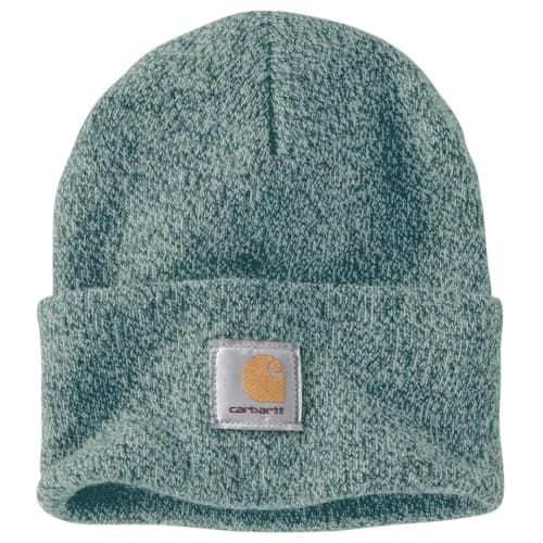Image of Carhartt A18 Knit Cuffed Beanie Greenstone/Seabrook