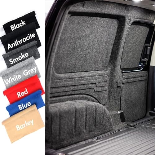 Image of 4 Way Super Stretch Lining Carpet for Camper Van Motorhome Car Vehicle Interior(Smoke,2 Metre x 2 Metre)