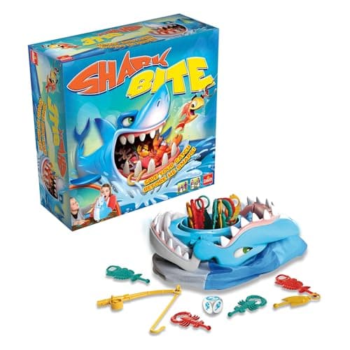 Image of Shark Bite: Save Your Catch Before He Snaps! | Family Fun Fishy Board Game | Kids Action Games | For 2-4 Players | Ages 4+