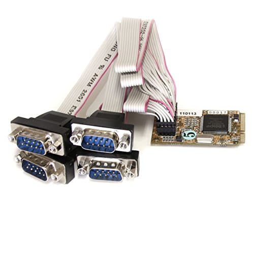 Image of StarTech.com 4 Port RS232 Mini PCI Express Serial Card w/ 16650 UART (MPEX4S552)