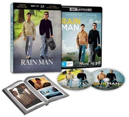 Image of Rain Man (1988) – 4K UHD & Blu-ray Limited Edition 3D Lenticular Hardcase + Booklet