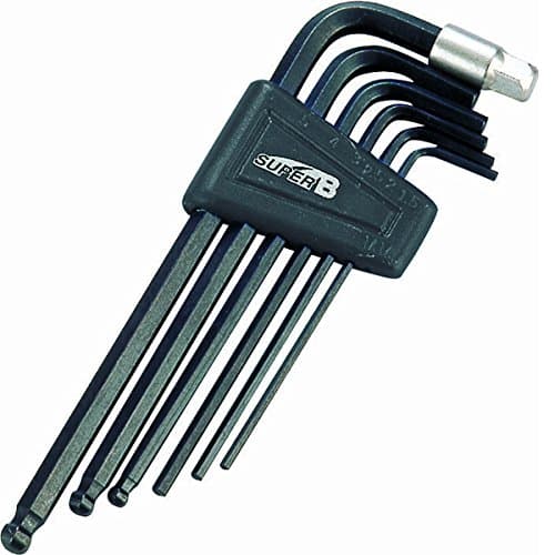 Image of SUPER B HEX KEY SET 2/2.5/3/4/5/6/8MM