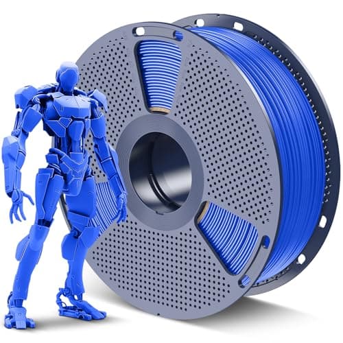 Image of SUNLU ABS Filament 1.75mm 3D Printer Filament, Highly Resistant Durable, Heat Resistance, Excellent Toughness, Compatible with 99% FDM 3D Printers, 1kg Spool (2.2lbs), 390 Meters, ABS Blue
