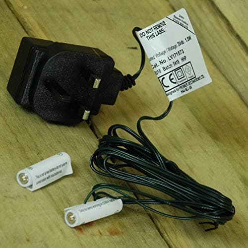 Image of Premier 2 x AAA Money Saving Battery Replacement Plug In Adapter