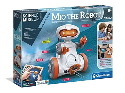 Image of Clementoni - Science Museum - Mio The Robot Multi-Coloured for 8 Years old and up, 61893