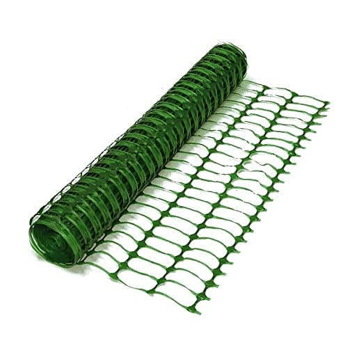 Image of Yuzet 1m x 10m Green Barrier mesh Garden Fence Heavy Duty High Density Plastic Fencing