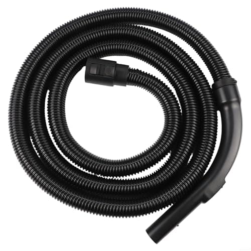 Image of LumoCheefy Replacement Hose for Karcher WD Series, 2.5m/3.5m Extra Long with Dual Swivel Cuffs, Vacuum Hose for NT20 WD1 WD2 WD3 WD4 WD5 WD6 P Premium, Black(3.5 m)