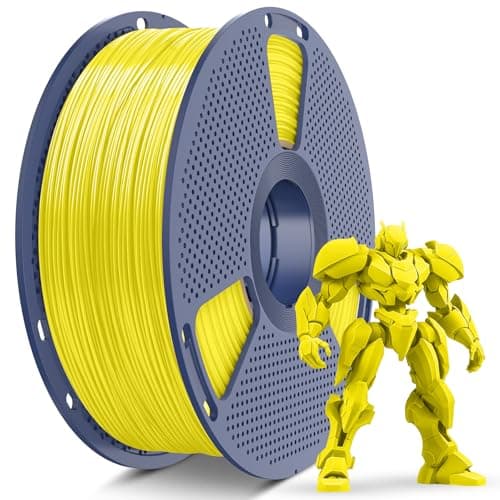 Image of SUNLU ABS Filament 1.75mm, High Strength 3D Printer Filament, High Temperature Resistance 3D Printing Filament 1.75mm, 1KG Spool, abs Yellow