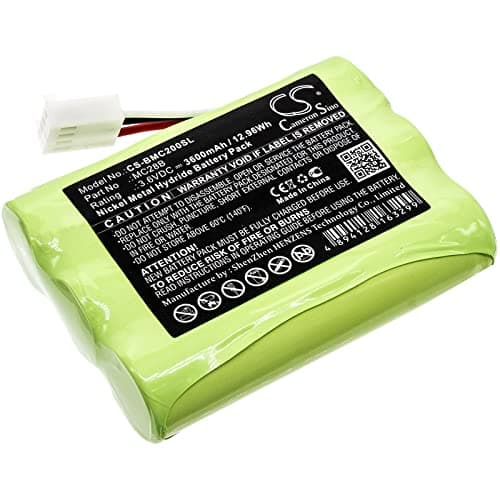 Image of TECHTEK Battery 3600mAh compatible with [Beamex] MC2, MC2-IS, MC2-MF, MC2-PE, MC2-TE, MC4 replaces 8036140, MC28B, MC2BP